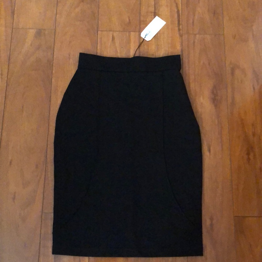 Black skirt